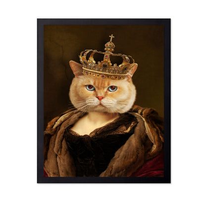Regal Cat Portrait