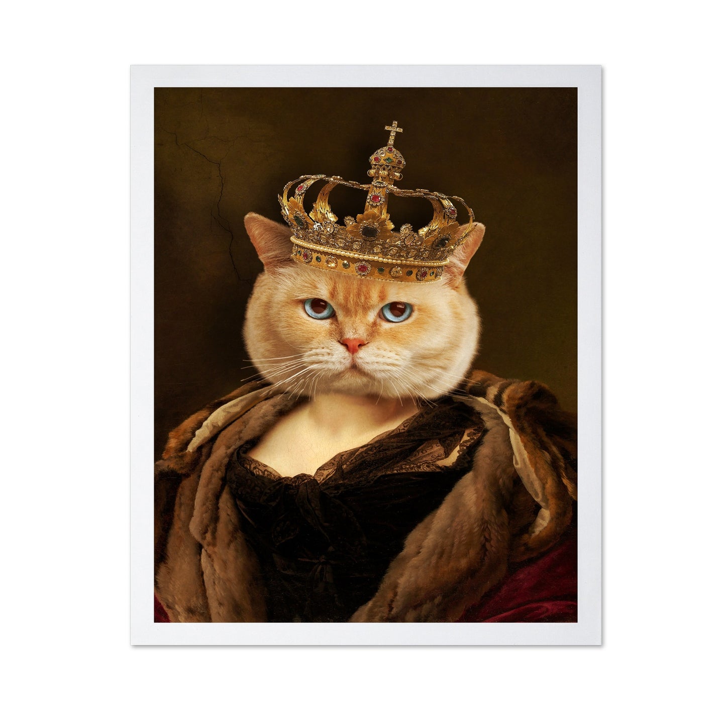 Regal Cat Portrait