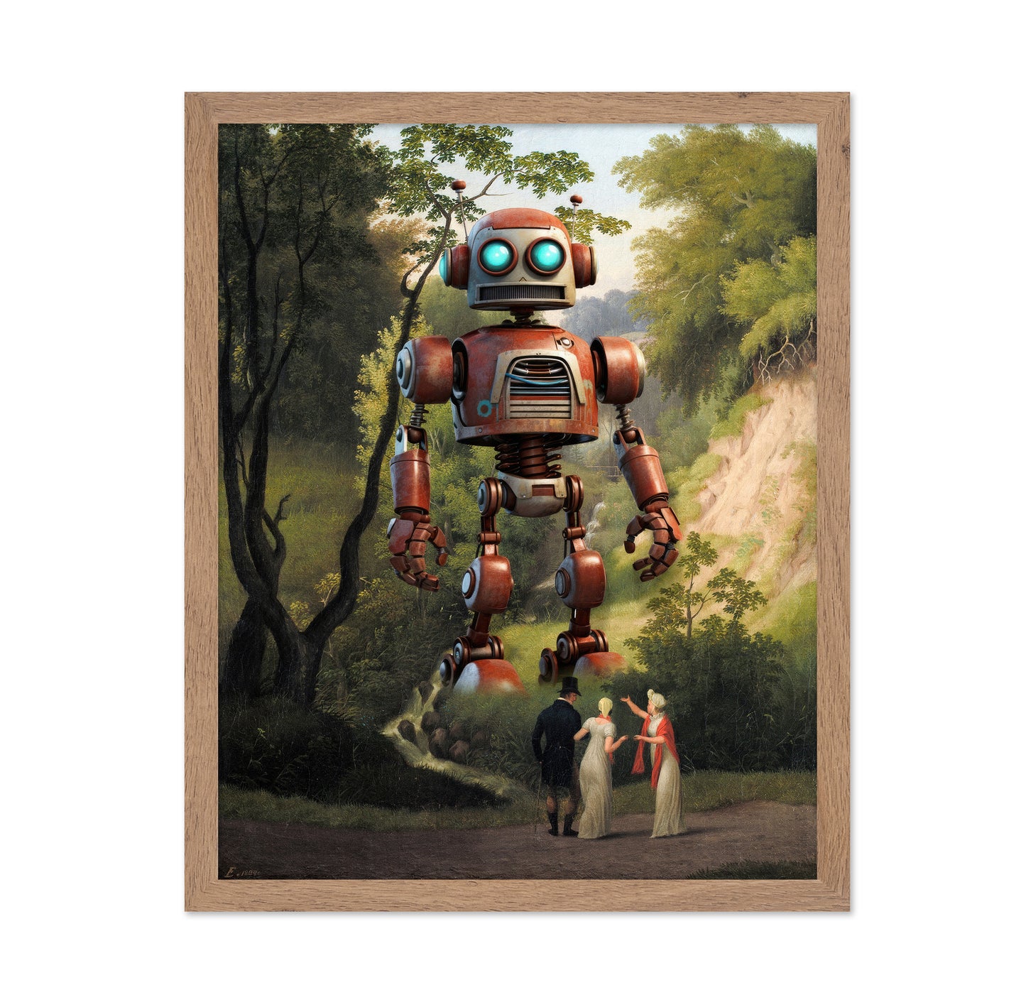 Robot In Nature
