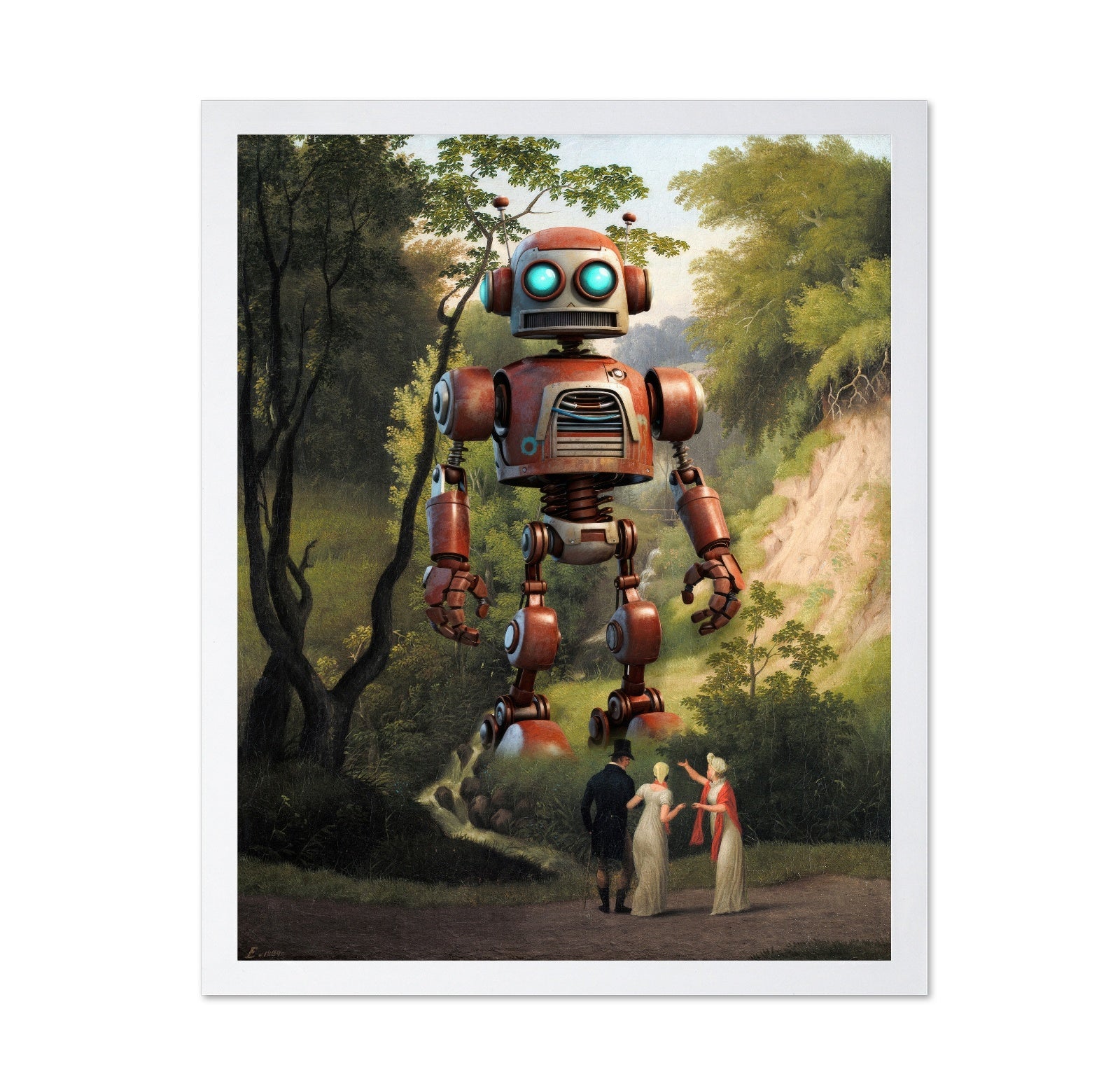 Robot In Nature