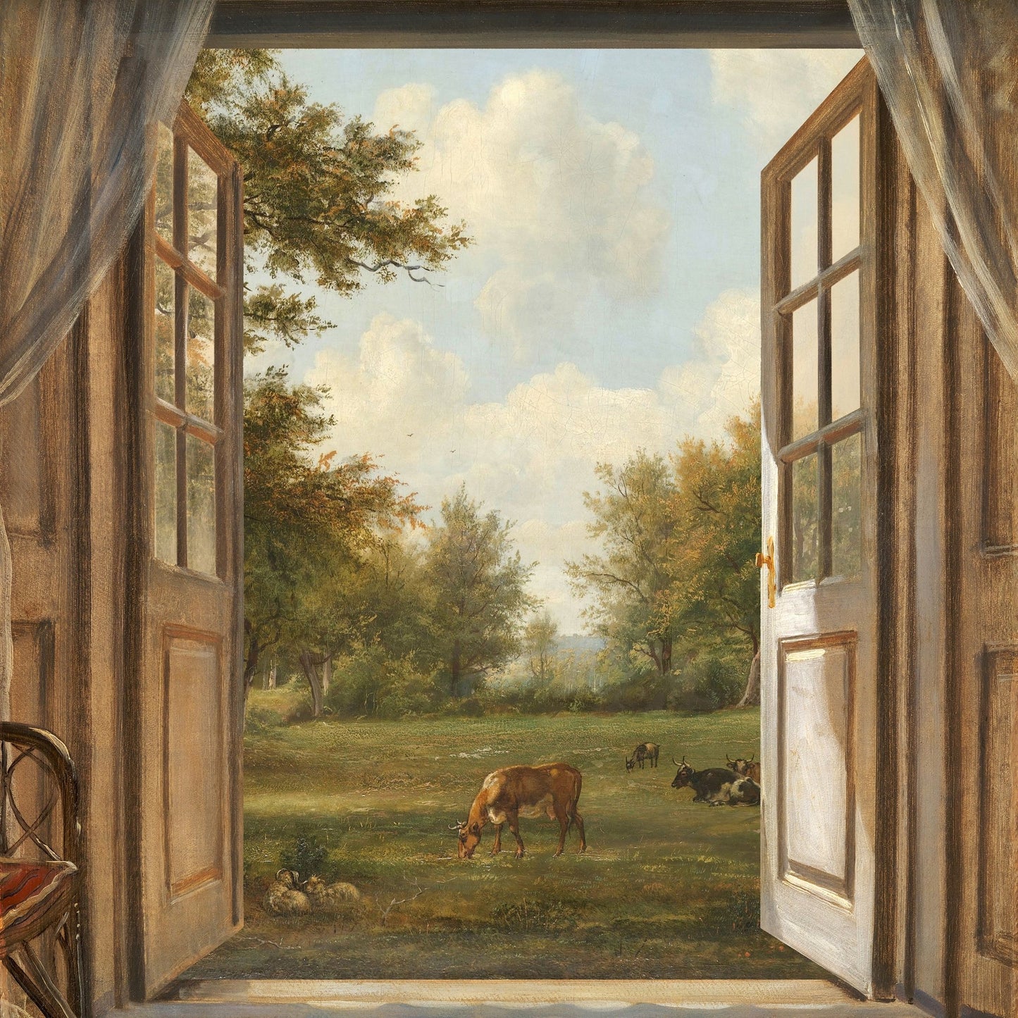 Open Window Countryside
