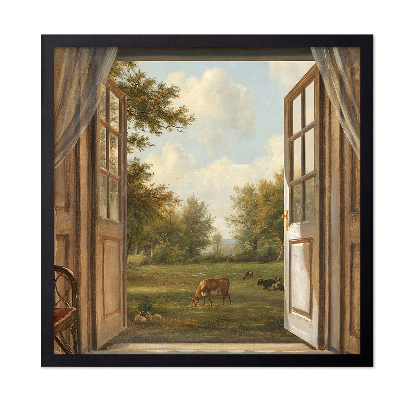 Open Window Countryside