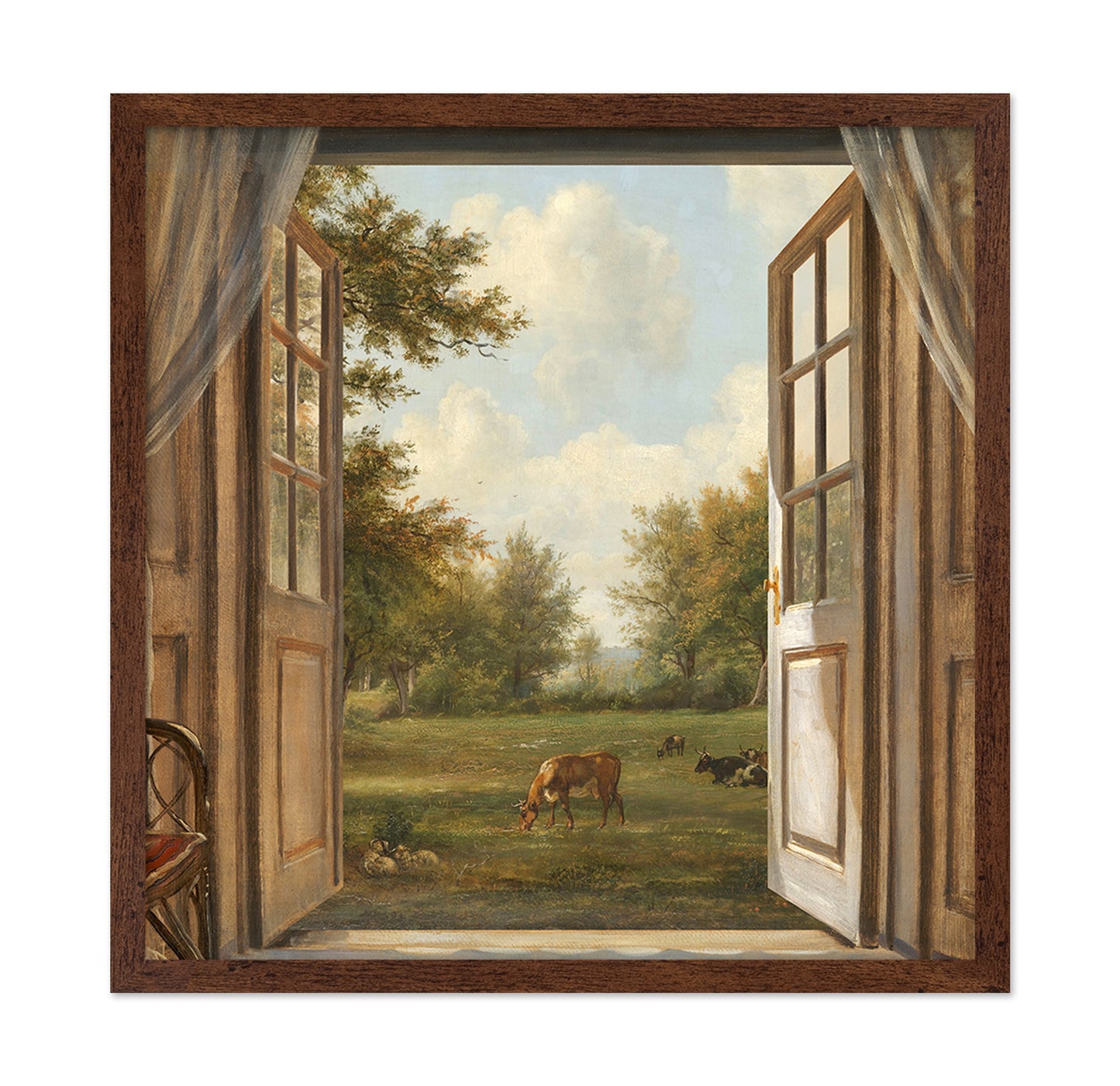 Open Window Countryside