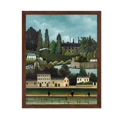 Riverside Industrial Scene