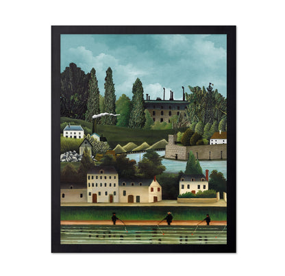 Riverside Industrial Scene