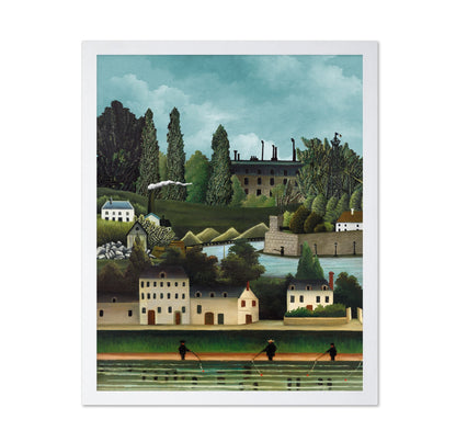 Riverside Industrial Scene