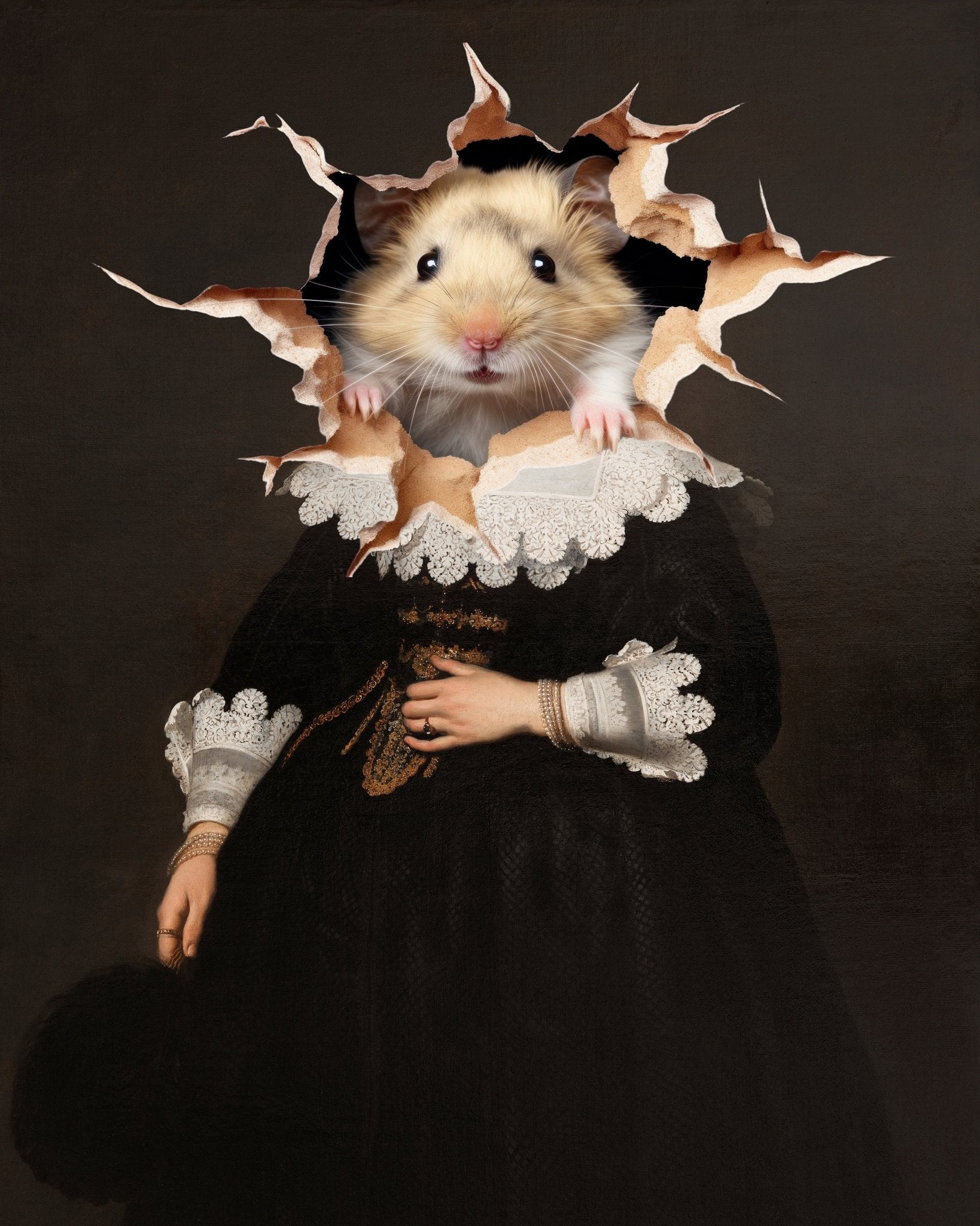 Hamster Portrait Twist
