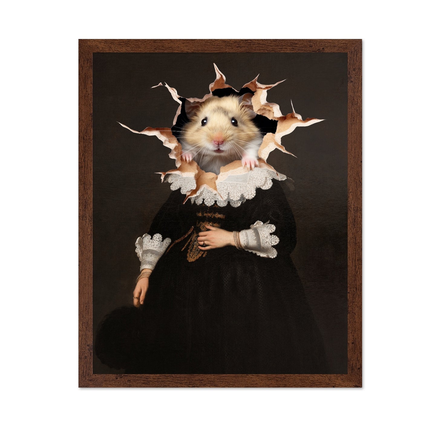 Hamster Portrait Twist
