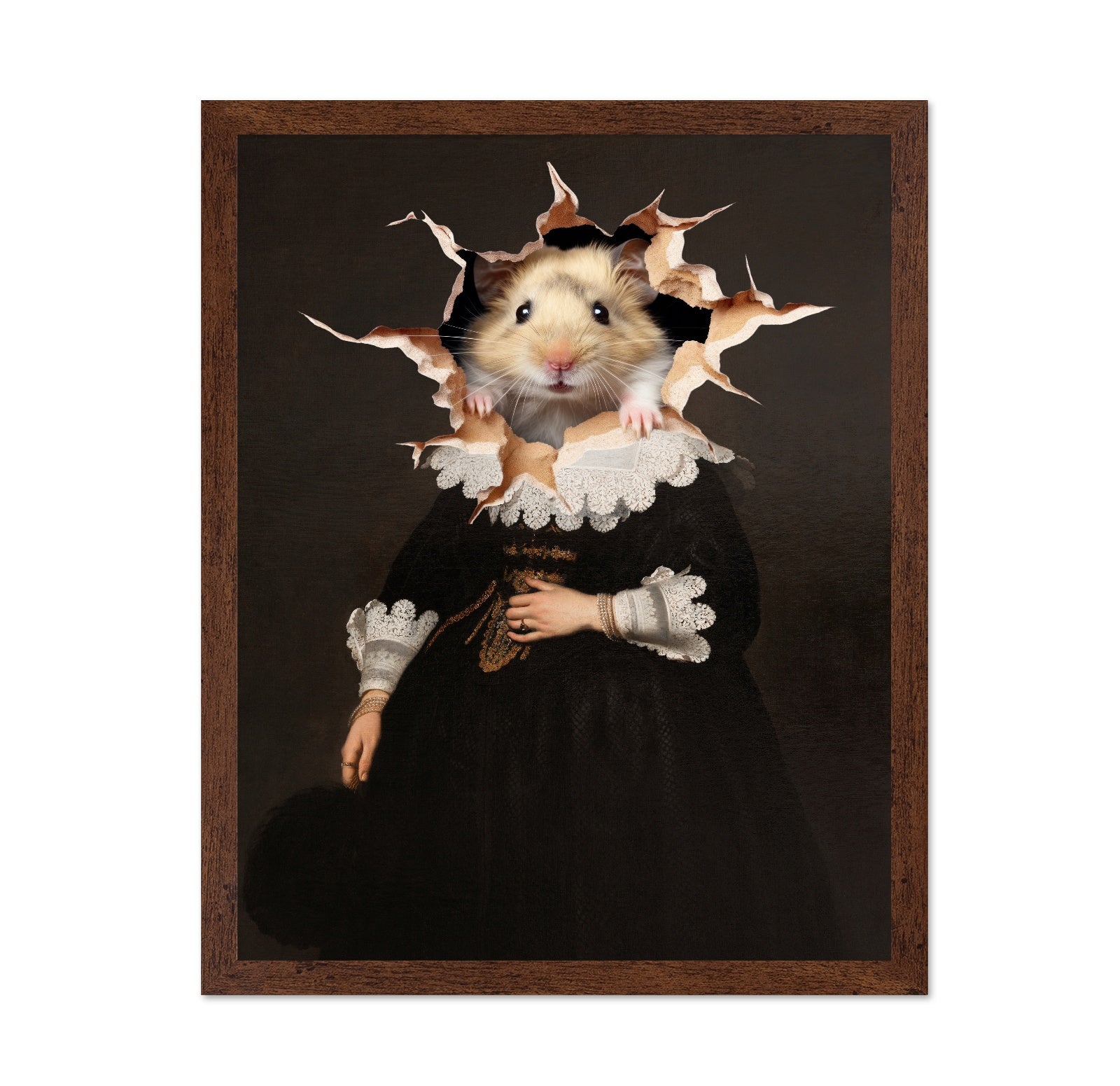 Hamster Portrait Twist