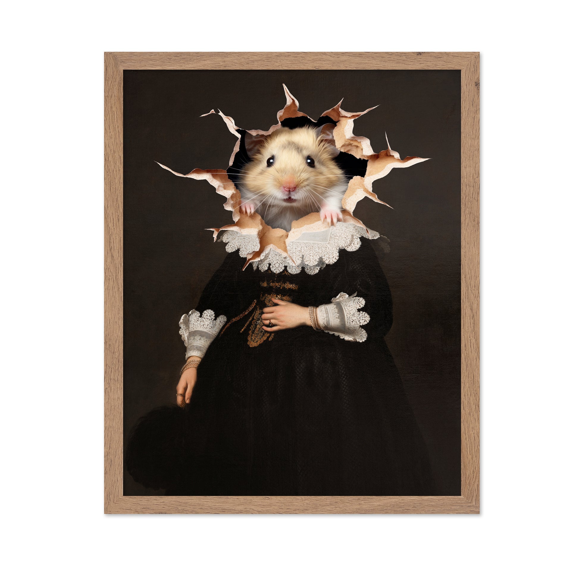 Hamster Portrait Twist