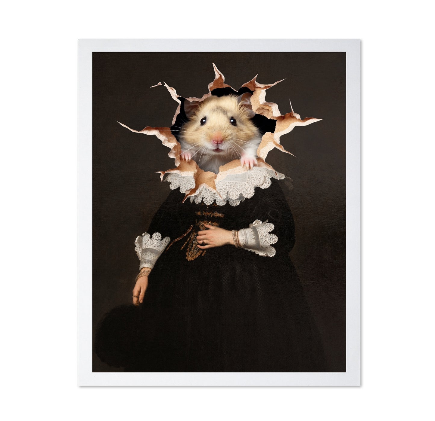 Hamster Portrait Twist