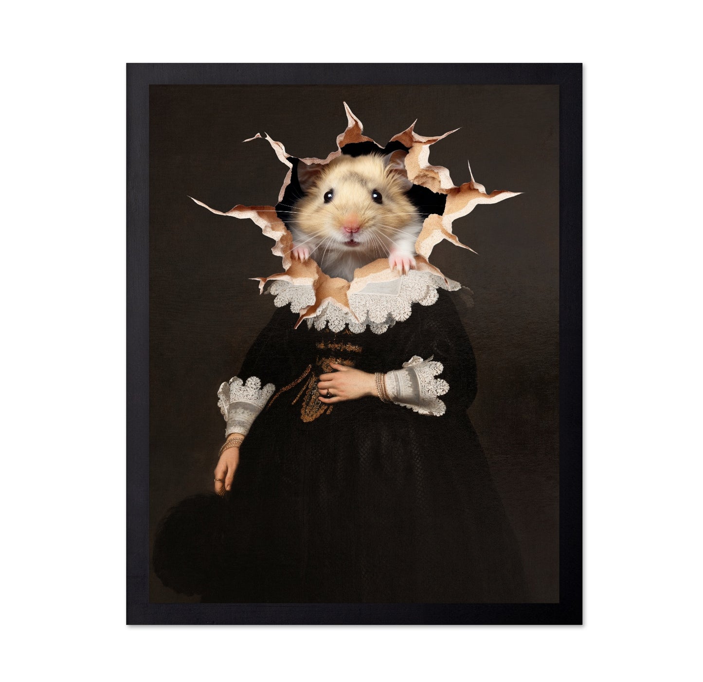 Hamster Portrait Twist