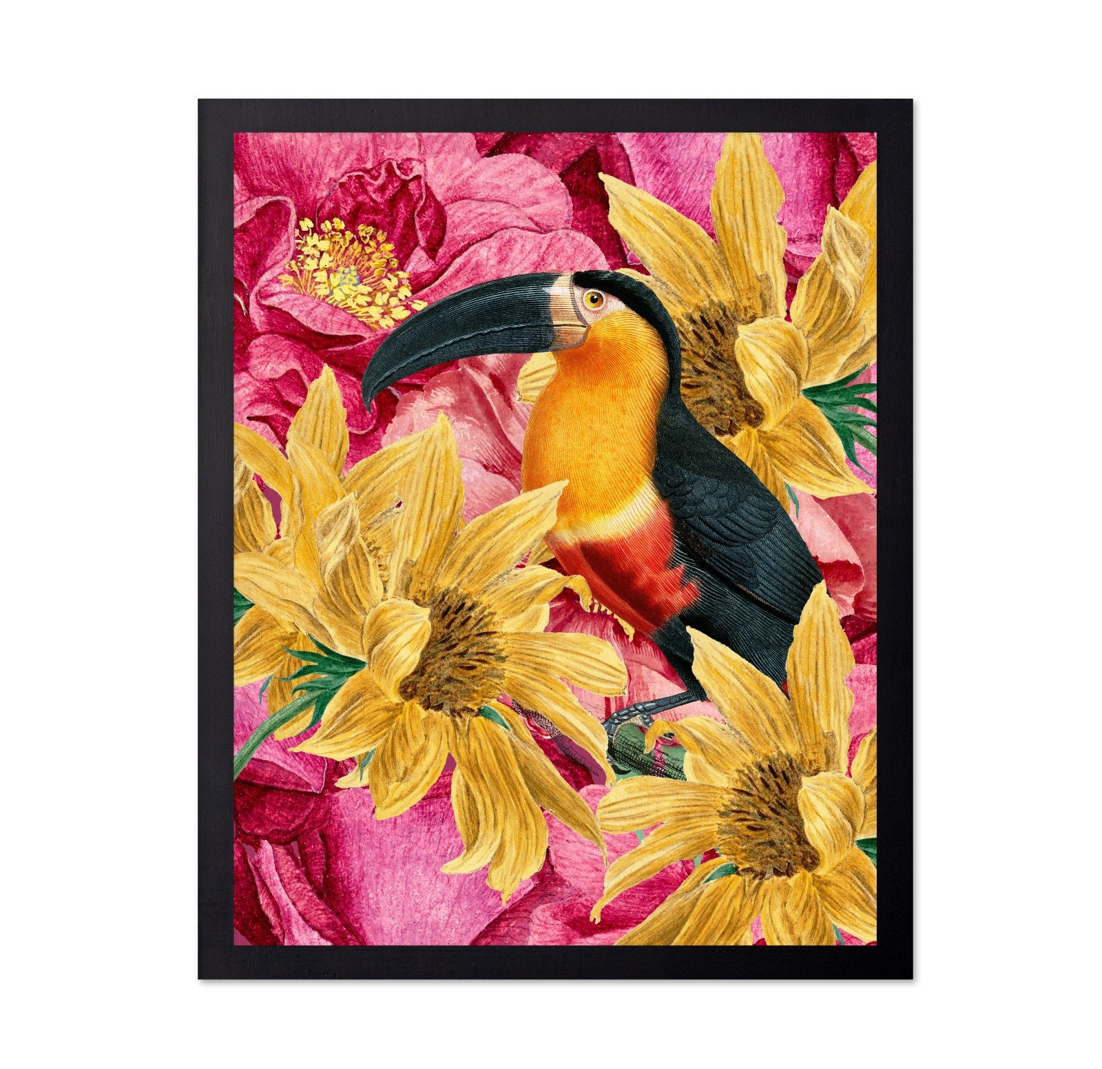 Toucan Floral Garden