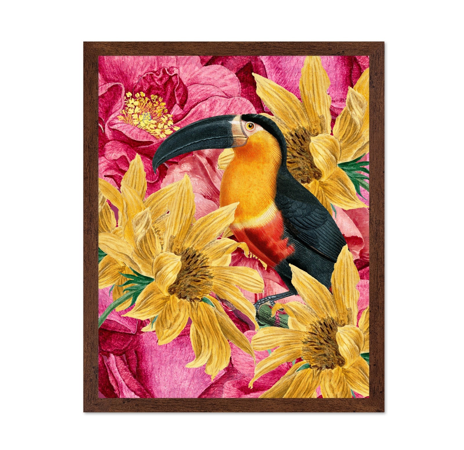 Toucan Floral Garden