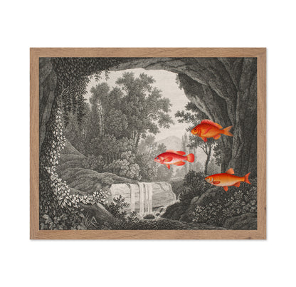 Fish In Forest Scene