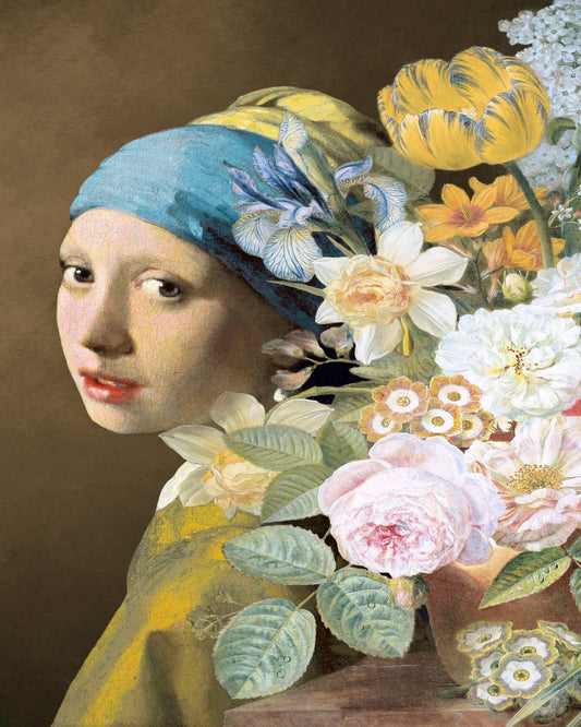 Floral Pearl Girl