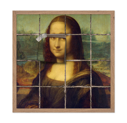 Mona Lisa Broken Grid