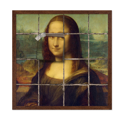 Mona Lisa Broken Grid