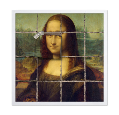 Mona Lisa Broken Grid