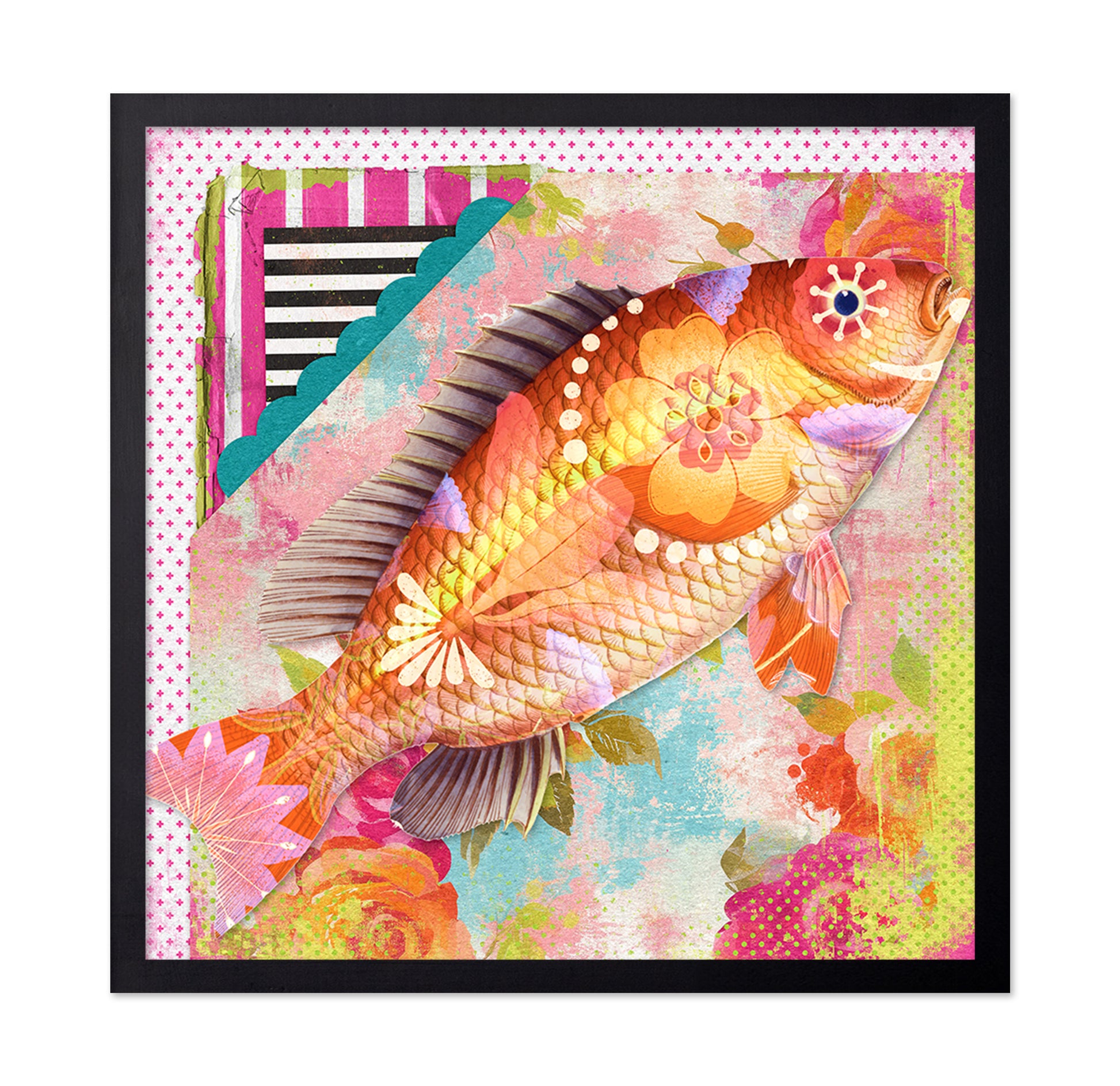Floral Pattern Fish