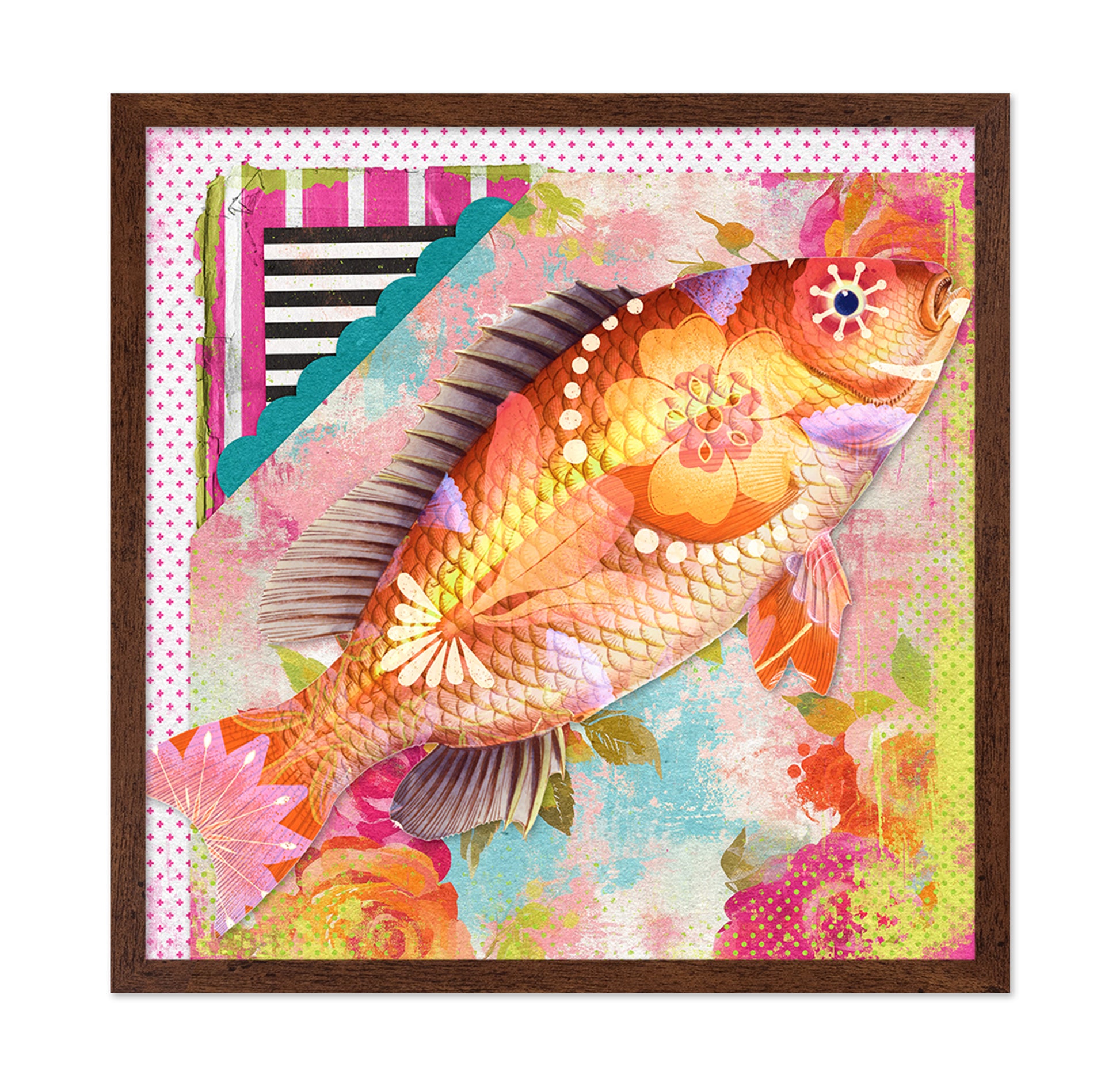 Floral Pattern Fish