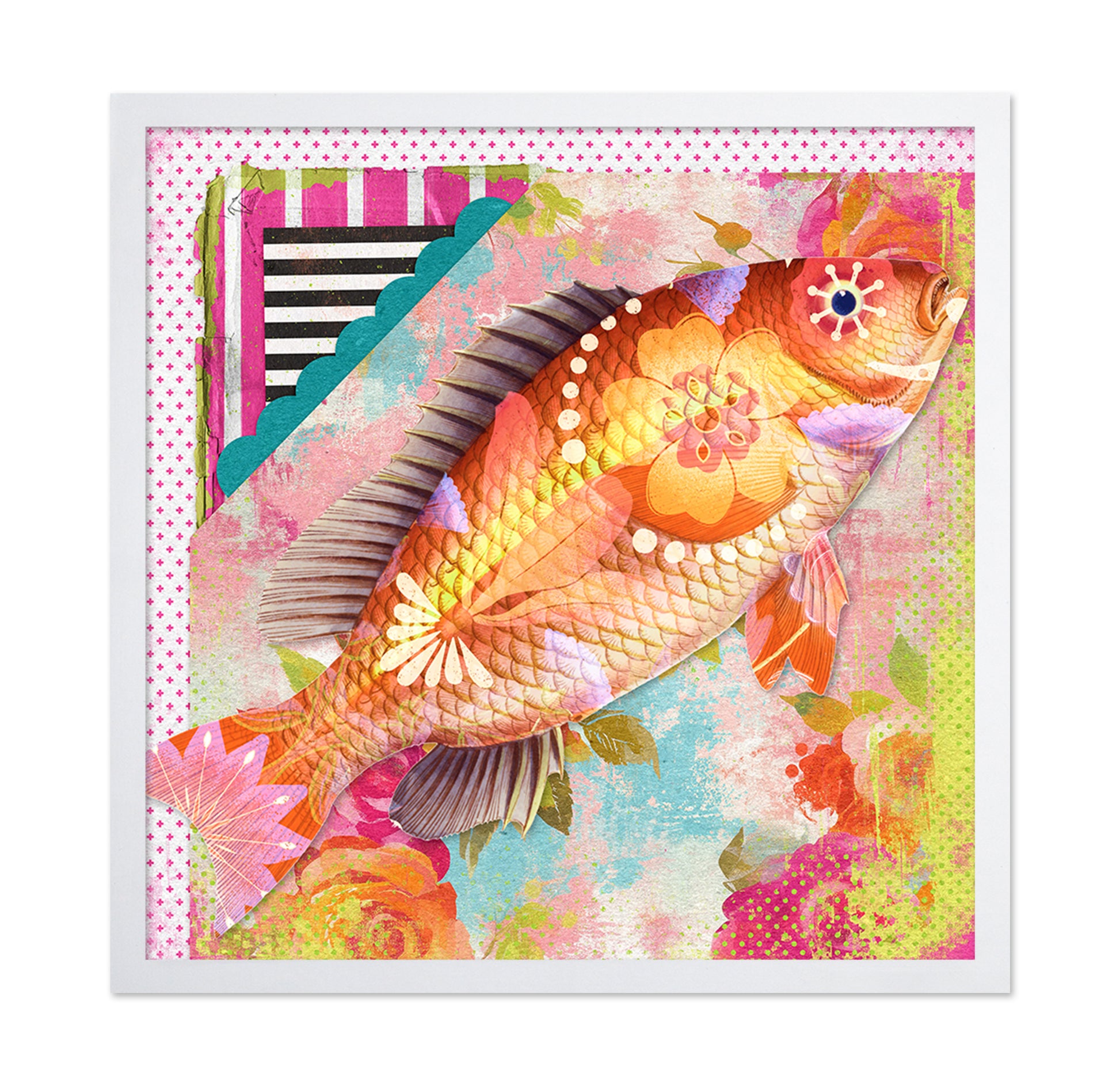 Floral Pattern Fish