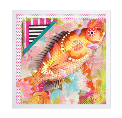 Floral Pattern Fish