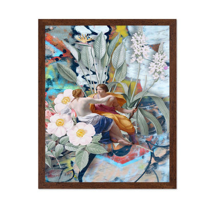 Divine Floral Embrace