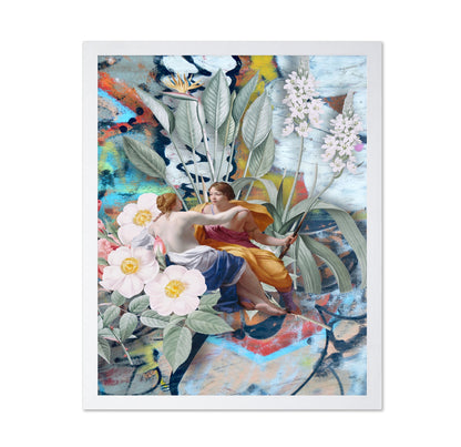 Divine Floral Embrace