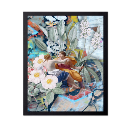 Divine Floral Embrace