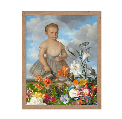 Child Garden Collage