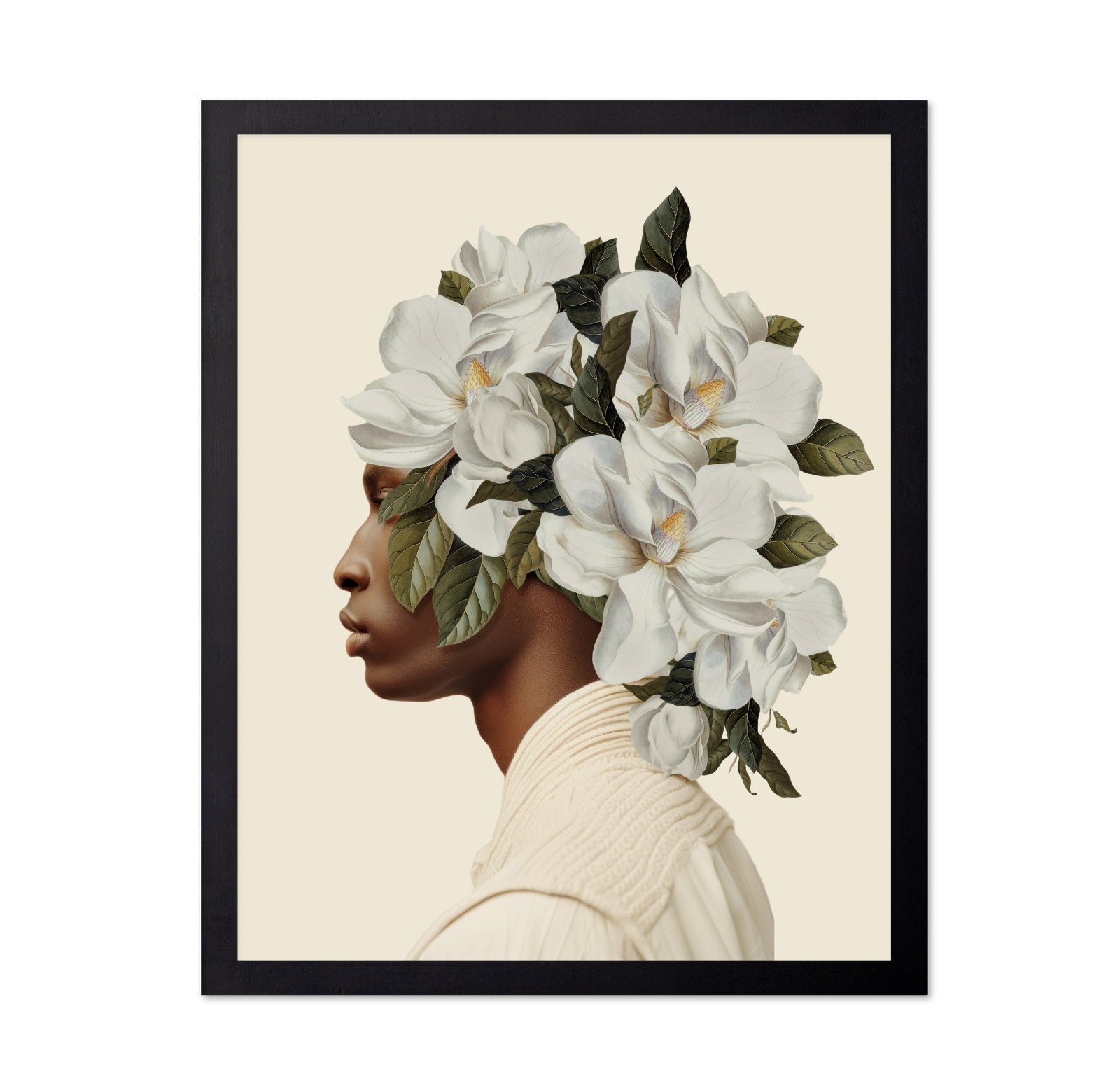 Magnolia Crown Portrait