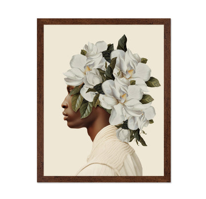 Magnolia Crown Portrait