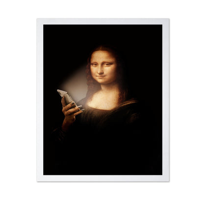 Mona Lisa Night Scroll