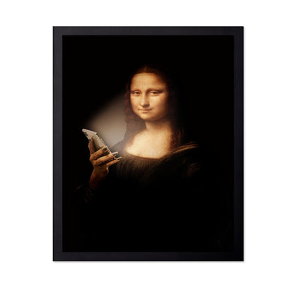 Mona Lisa Night Scroll