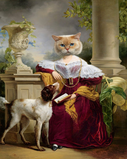 Lady With Cat Head