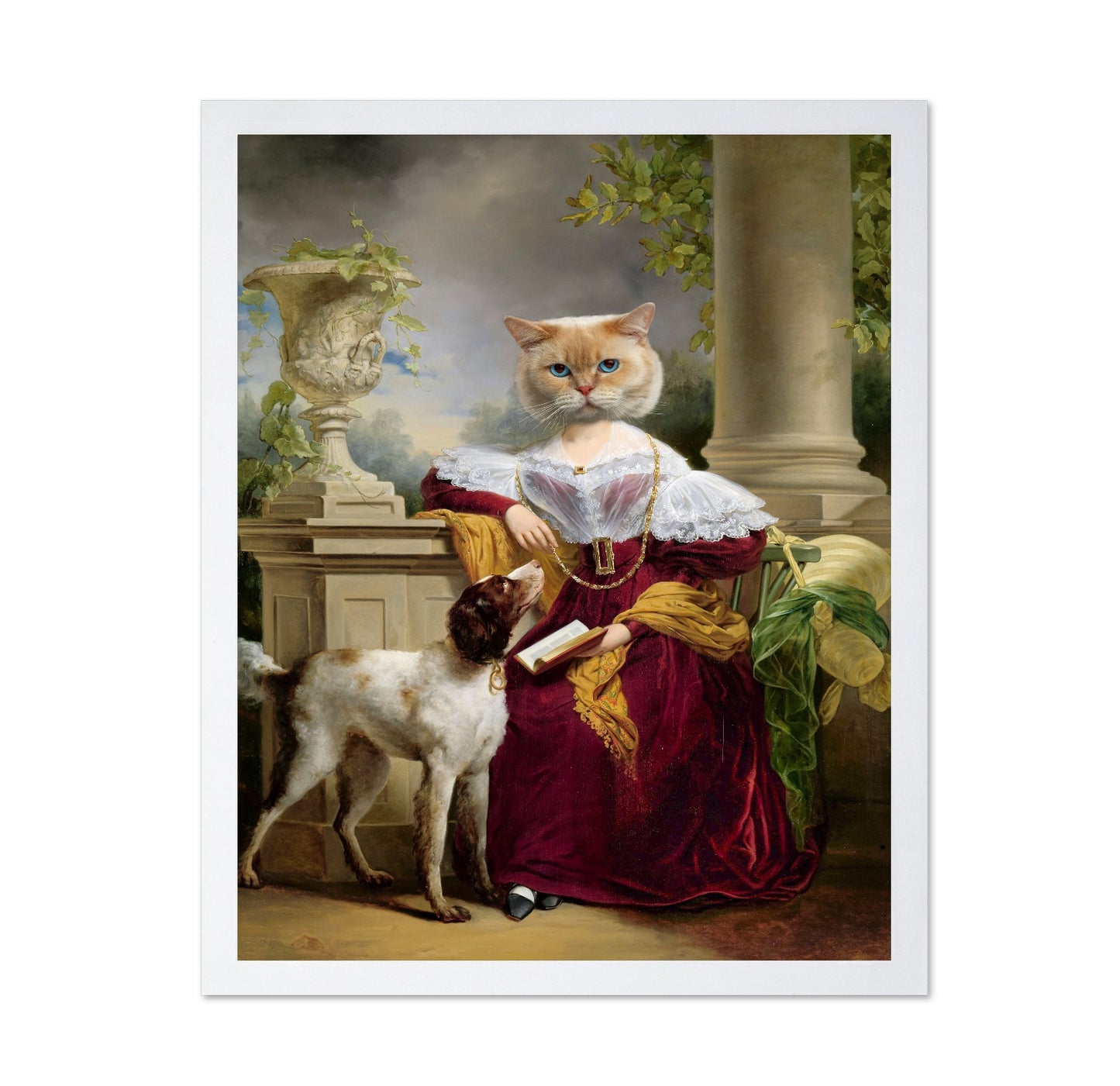 Lady With Cat Head