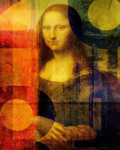 Mona Lisa Abstract