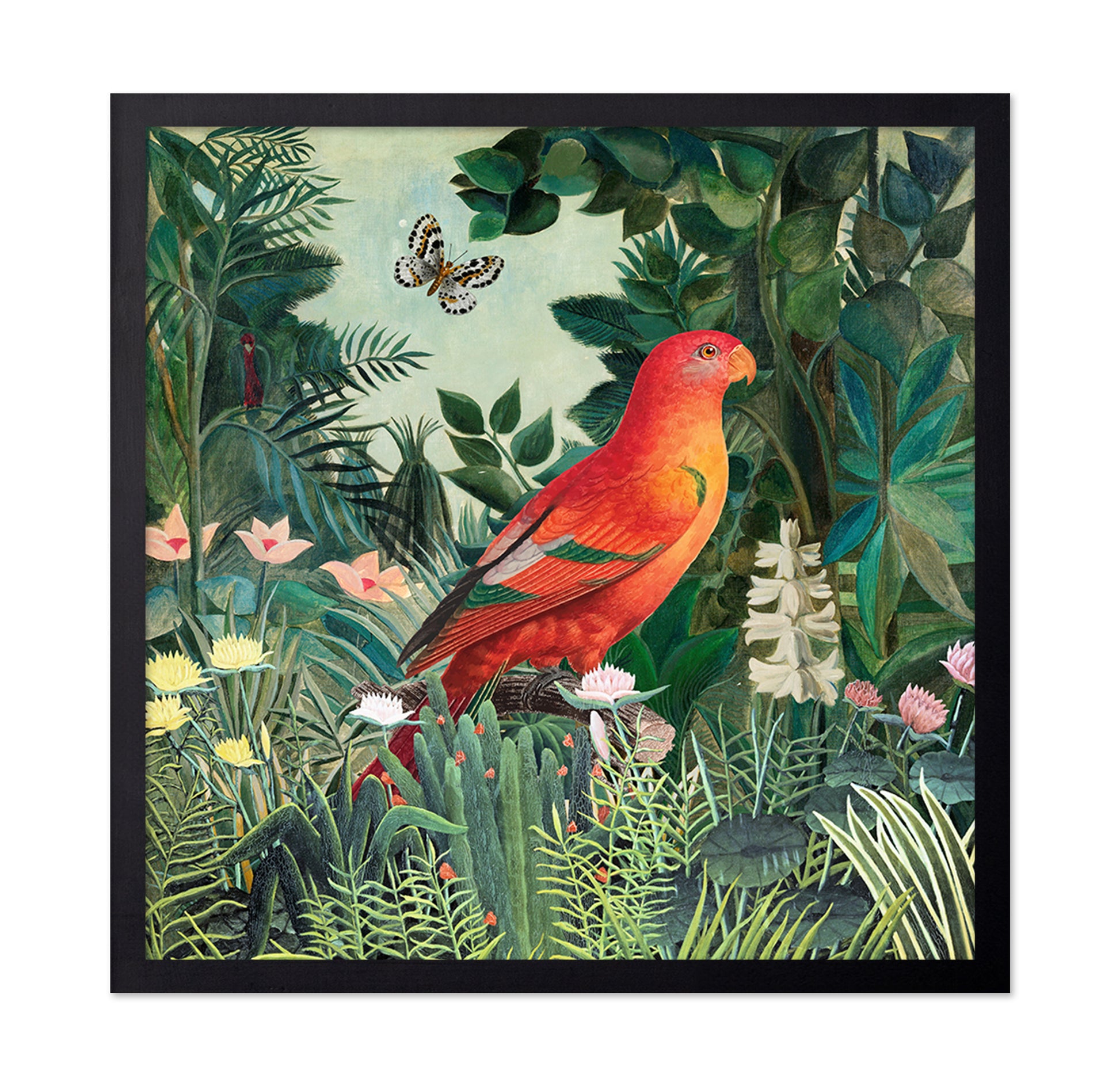Tropical Parrot Garden
