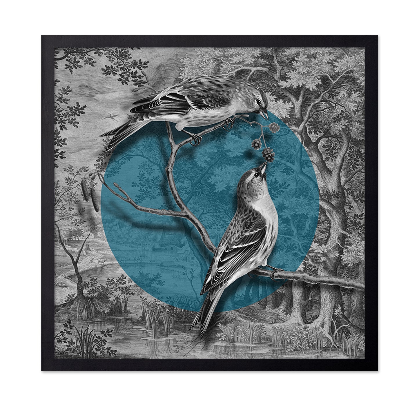 Vintage Linnet Pair