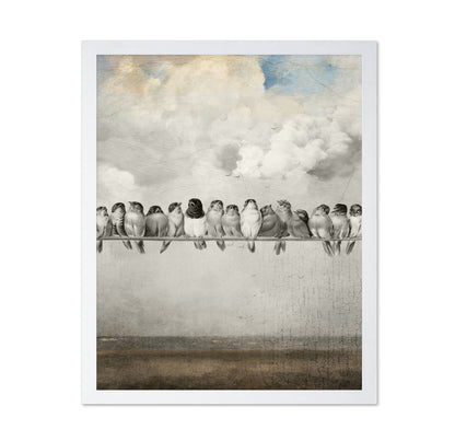 Birds On A Line