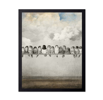 Birds On A Line