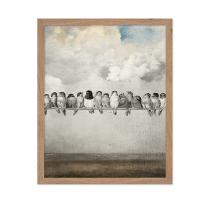 Birds On A Line