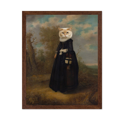 Lady Cat Portrait