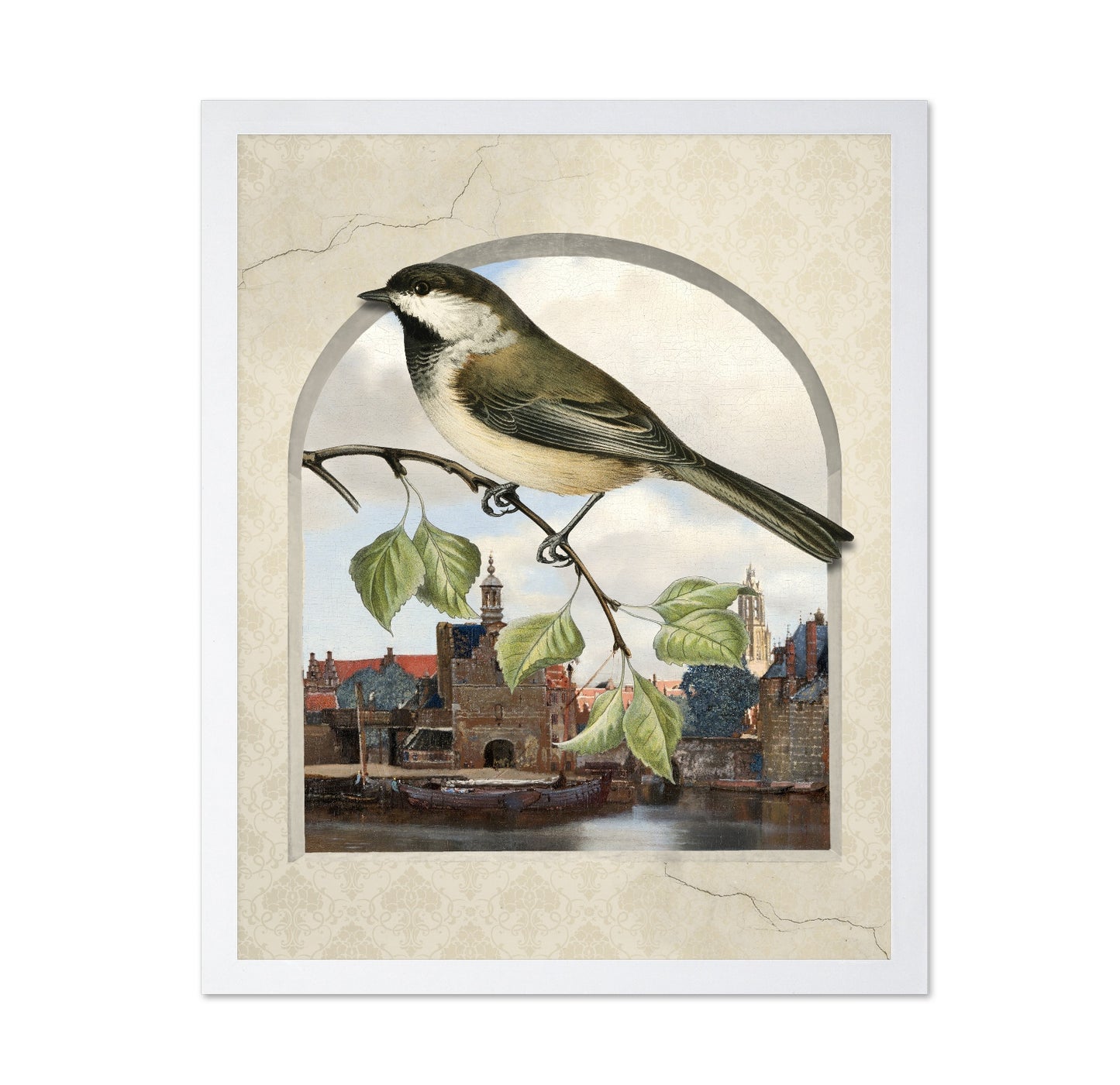 Perched Sparrow View