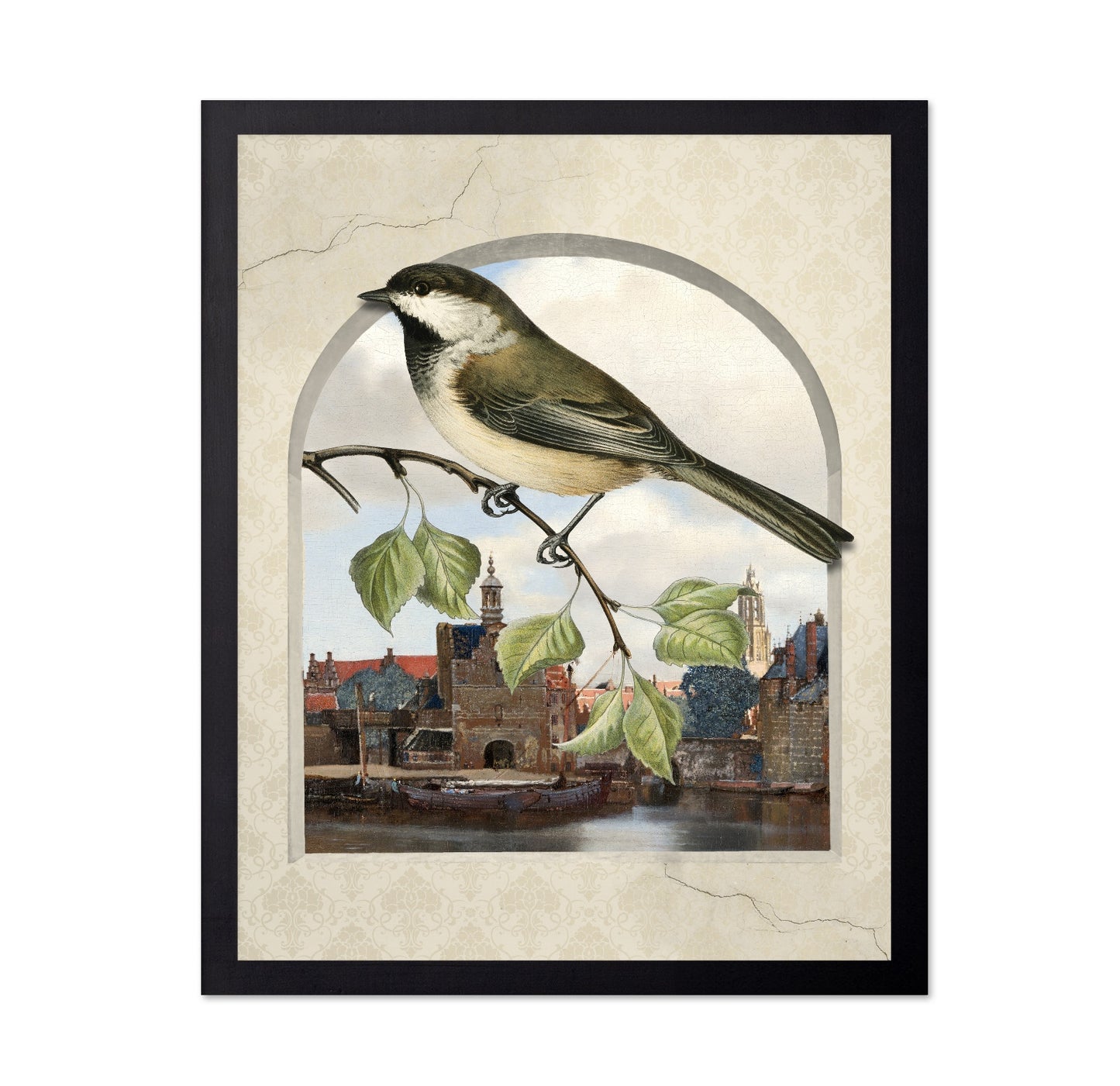 Perched Sparrow View