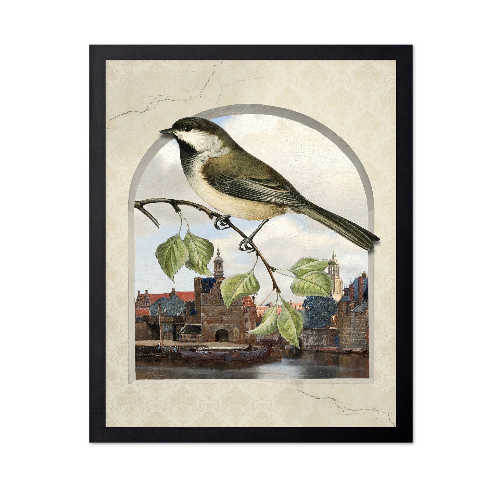 Perched Sparrow View