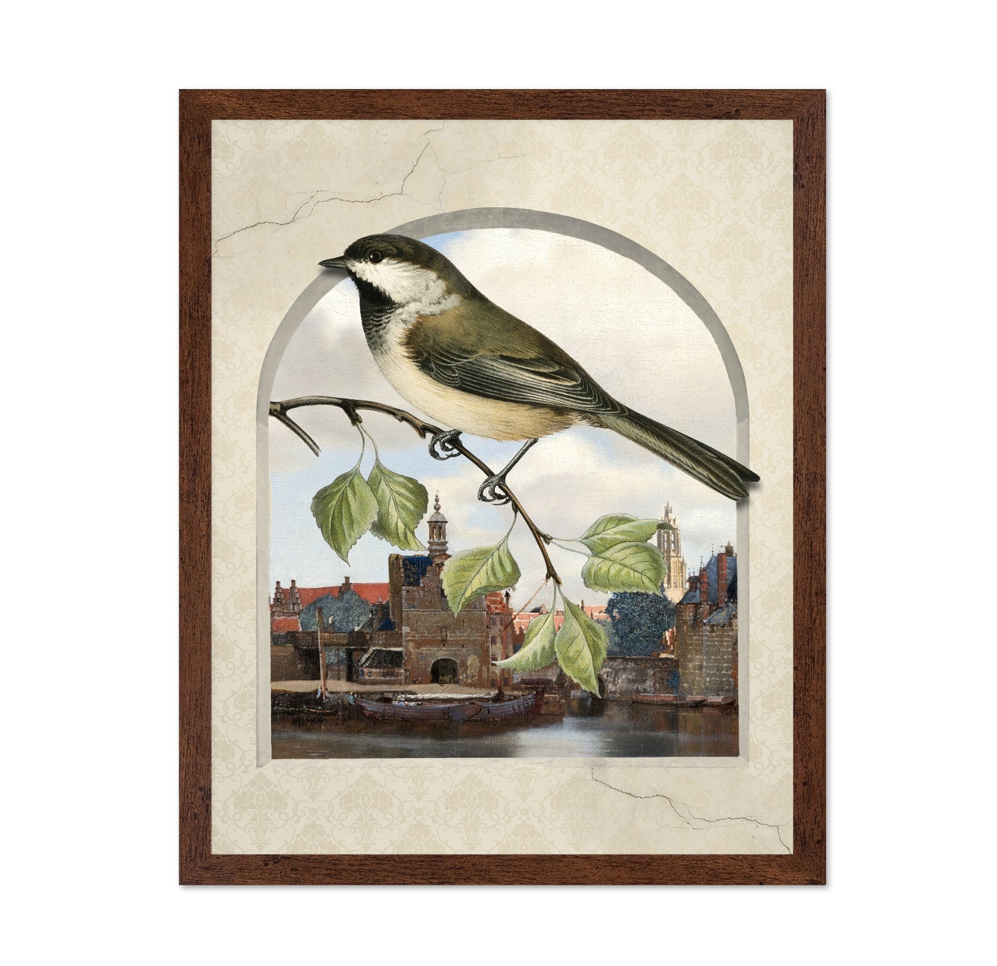 Perched Sparrow View