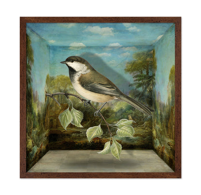 Forest Sparrow Scene