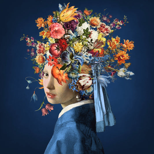 Floral Pearl Portrait